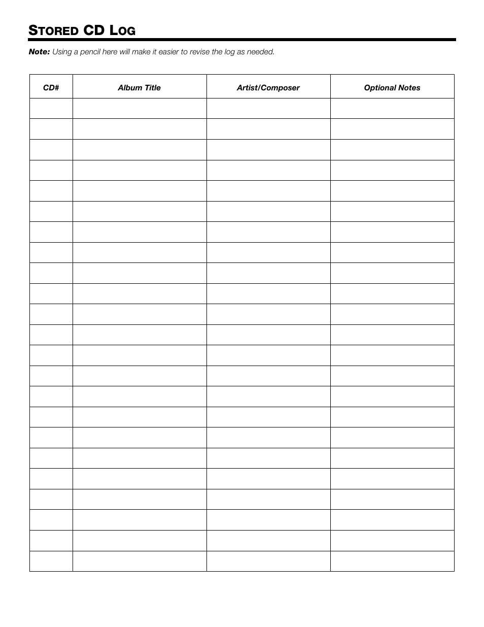Cd l, Tored | Bose LIFESTYLE 525p 625p User Manual | Page 62 / 68