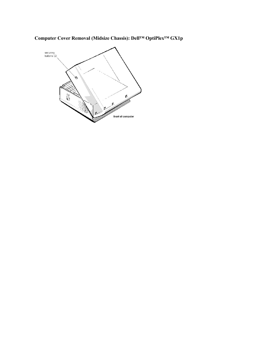 Dell OptiPlex GX1p User Manual | Page 62 / 106