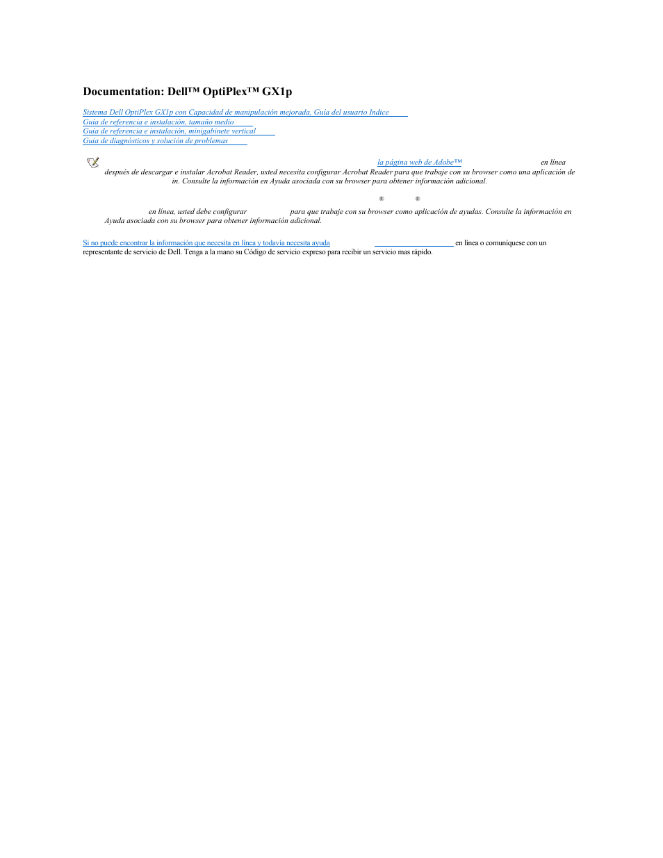 Documentation: dell™ optiplex™ gx1p | Dell OptiPlex GX1p User Manual | Page 92 / 106