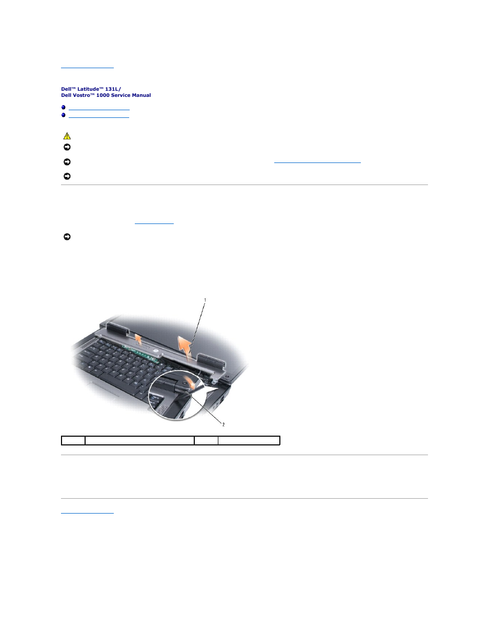 Hinge cover, Removing the hinge cover, Replacing the hinge cover | Dell Vostro 1000 (Mid 2007) User Manual | Page 27 / 45