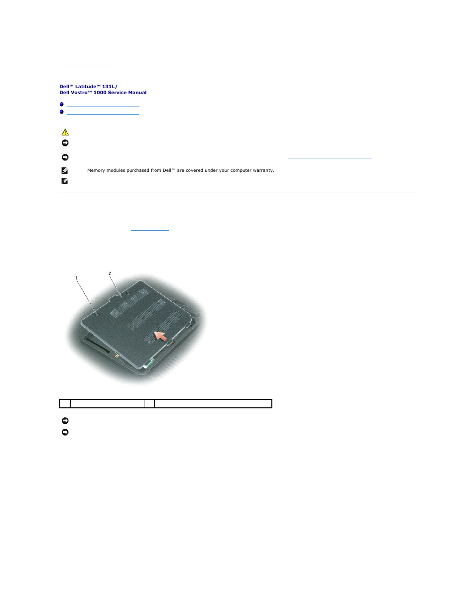 Dell Vostro 1000 (Mid 2007) User Manual | Page 30 / 45