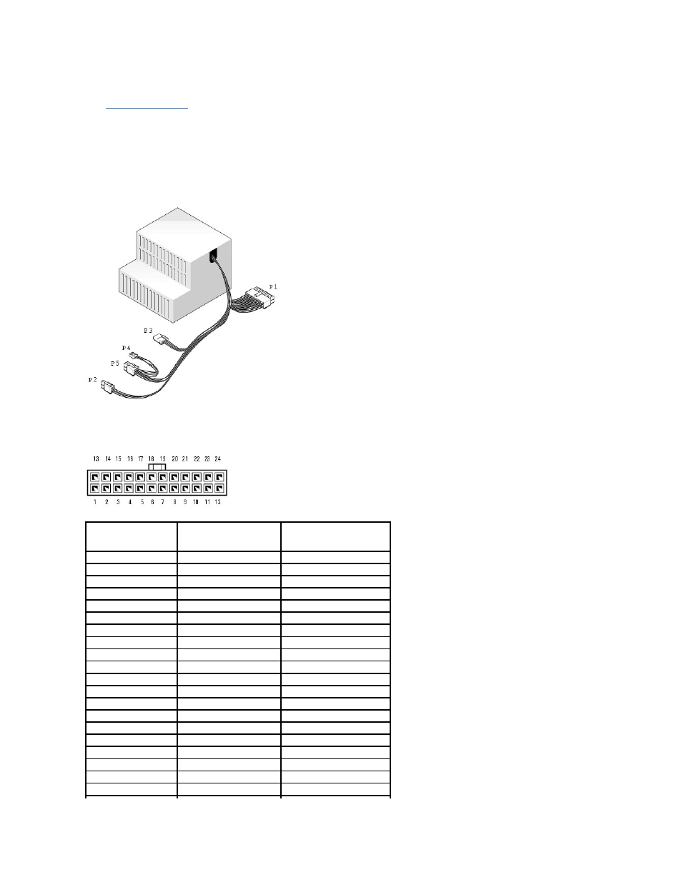 Dc power connectors | Dell Dimension 3100C User Manual | Page 29 / 46