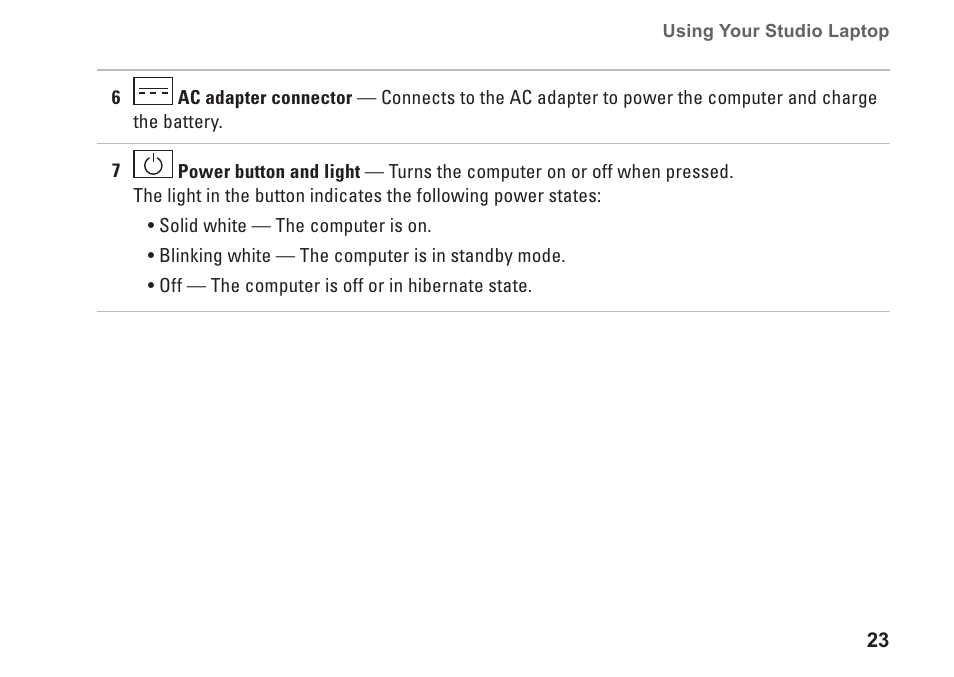 Dell Studio 1749 (Early 2010) User Manual | Page 25 / 102