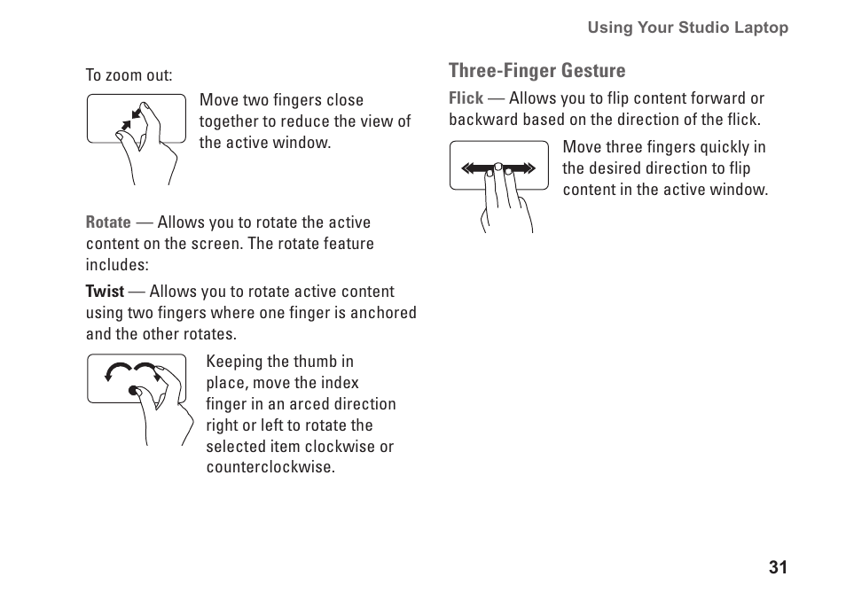 Dell Studio 1749 (Early 2010) User Manual | Page 33 / 102