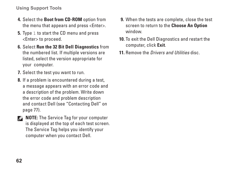 Dell Studio 1749 (Early 2010) User Manual | Page 64 / 102