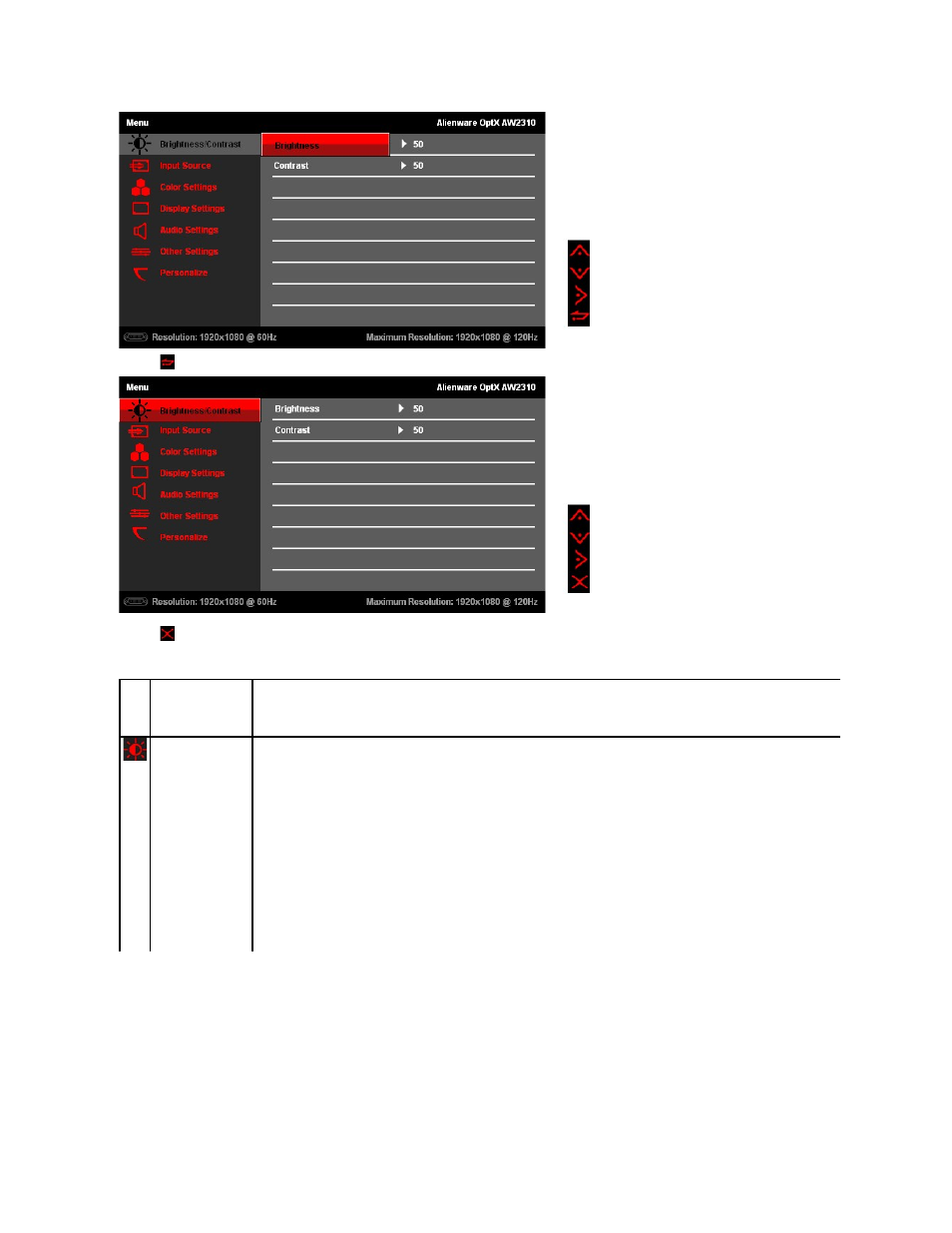 Dell AW2310 Monitor User Manual | Page 17 / 34