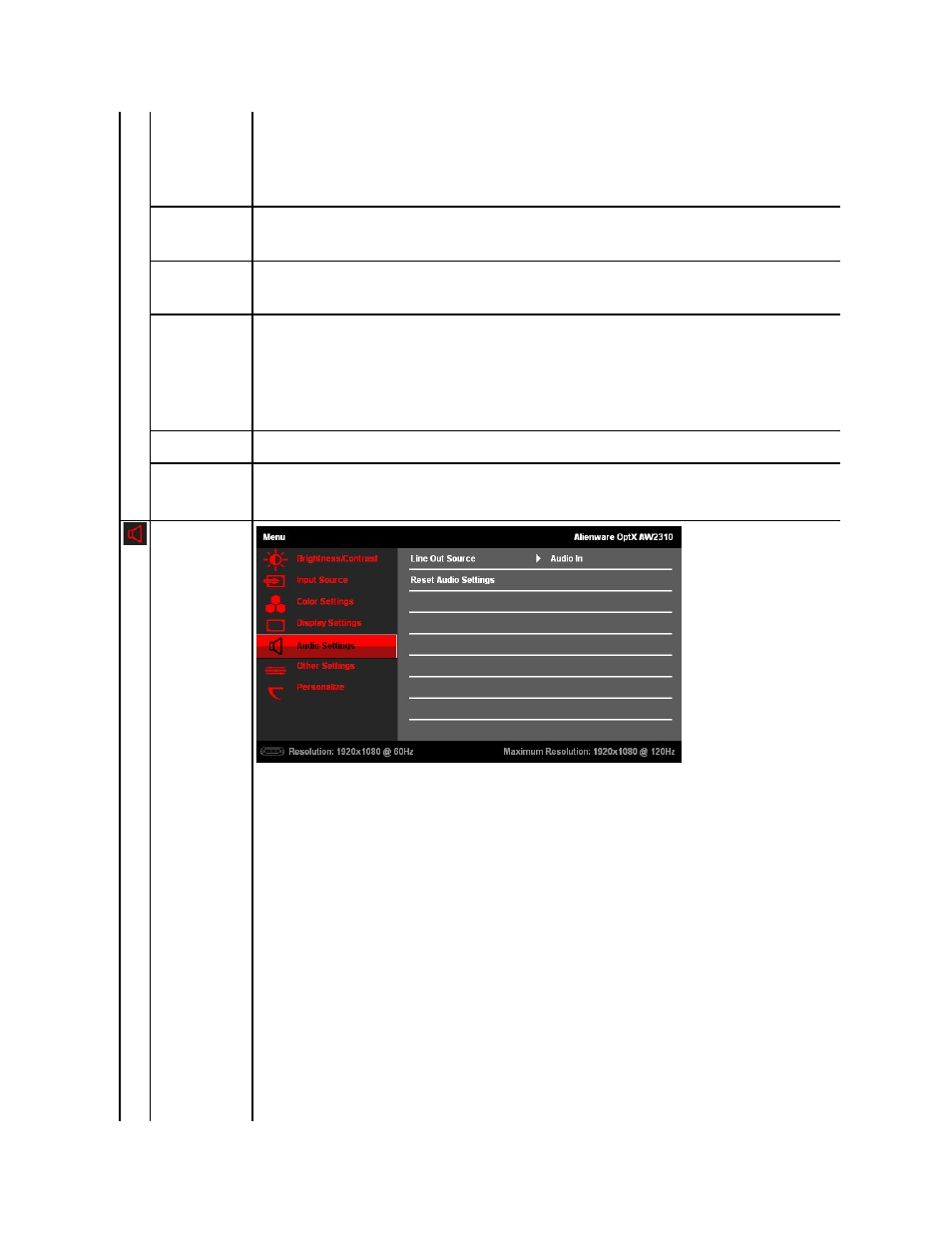 Dell AW2310 Monitor User Manual | Page 22 / 34