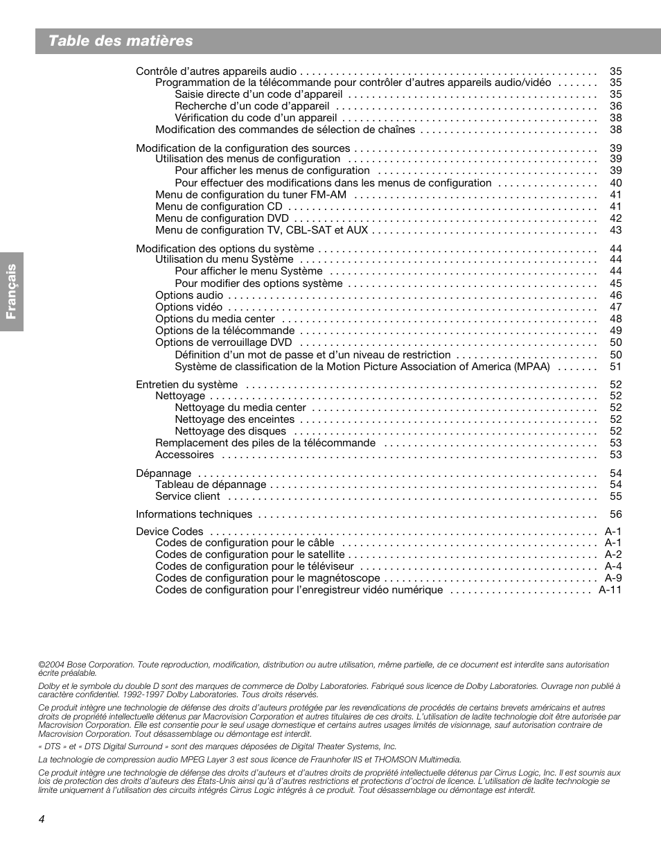 Bose 3.2.1 GS Series II User Manual | Page 116 / 180