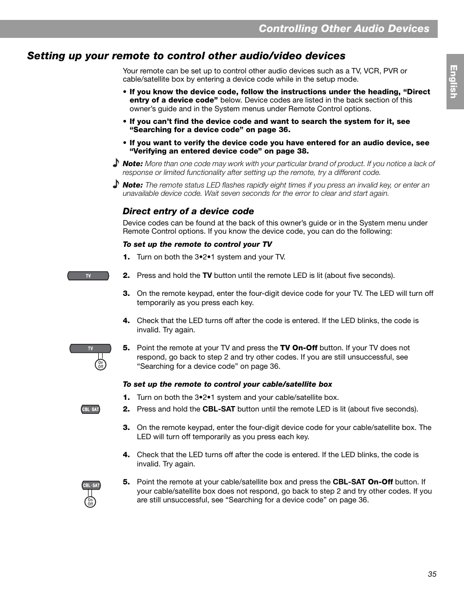 Bose 3.2.1 GS Series II User Manual | Page 35 / 180