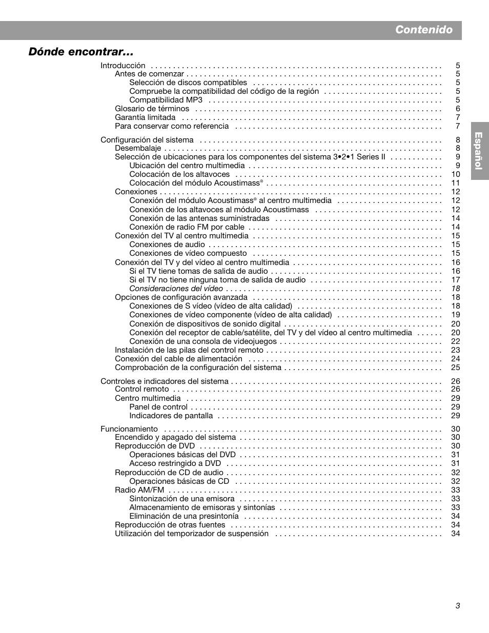 Bose 3.2.1 GS Series II User Manual | Page 59 / 180