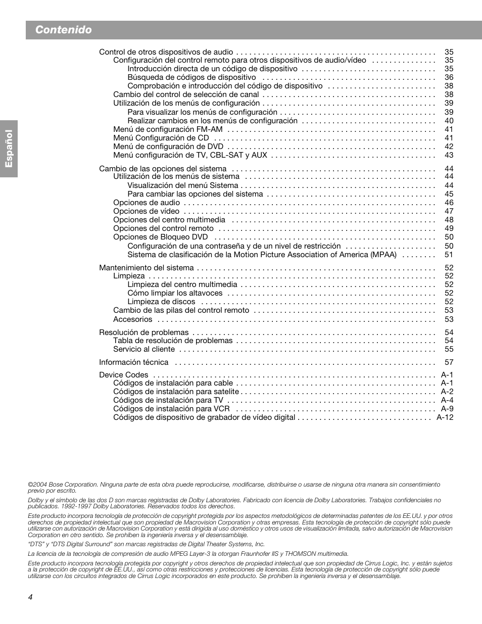Bose 3.2.1 GS Series II User Manual | Page 60 / 180