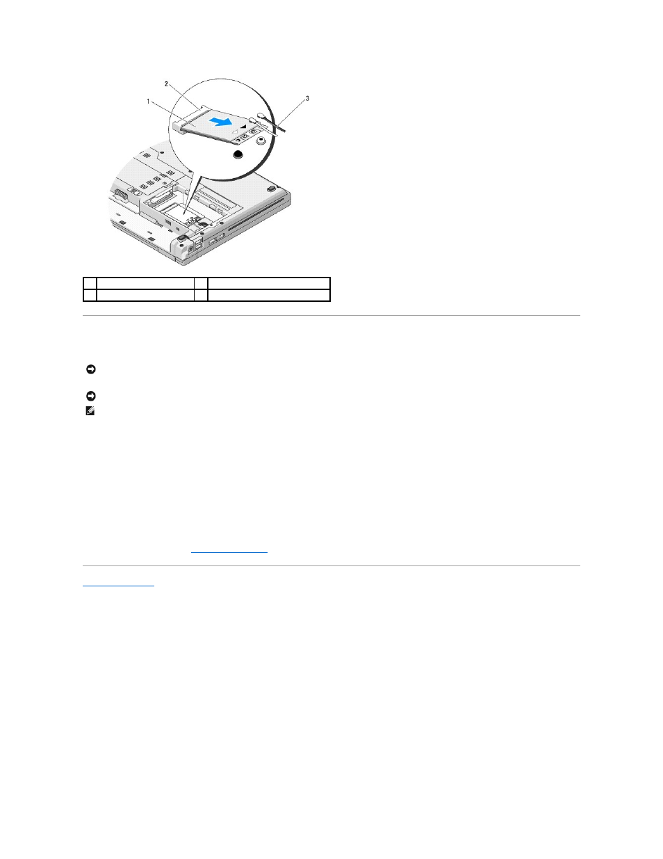 Replacing a wlan card | Dell Vostro 1310 (Early 2008) User Manual | Page 41 / 65