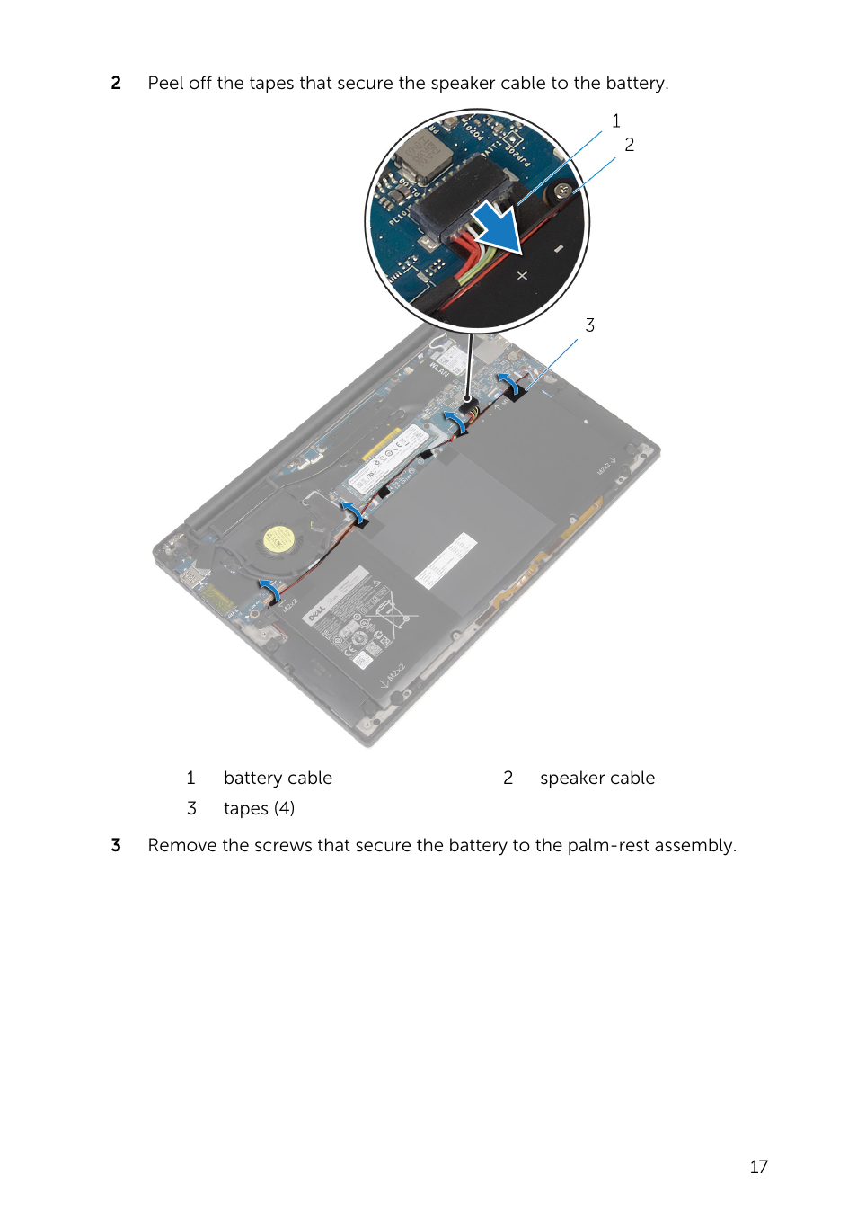 Dell XPS 13 (9343, Early 2015) User Manual | Page 17 / 86