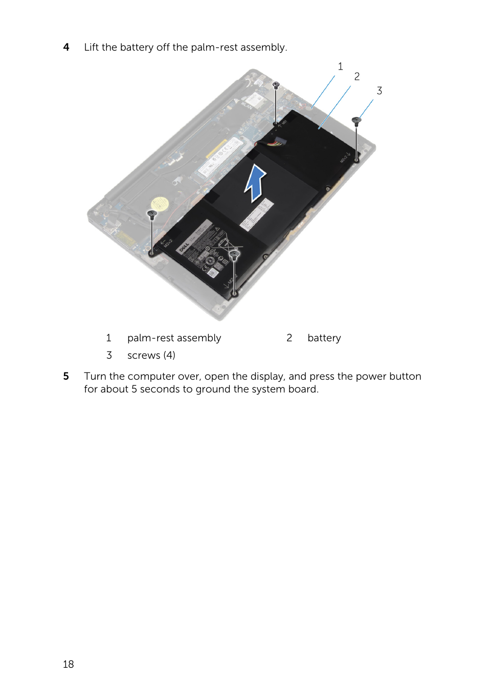 Dell XPS 13 (9343, Early 2015) User Manual | Page 18 / 86