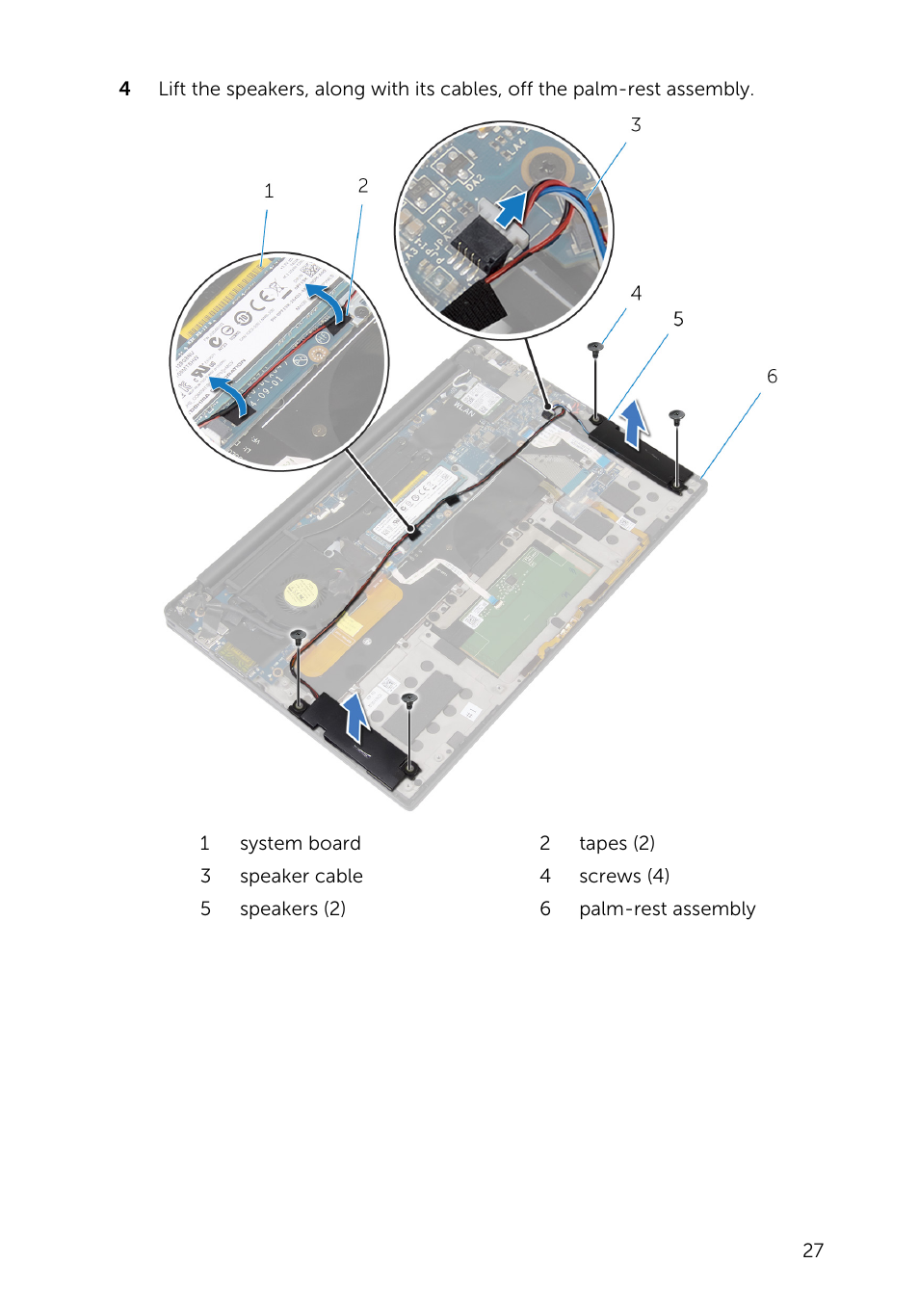 Dell XPS 13 (9343, Early 2015) User Manual | Page 27 / 86