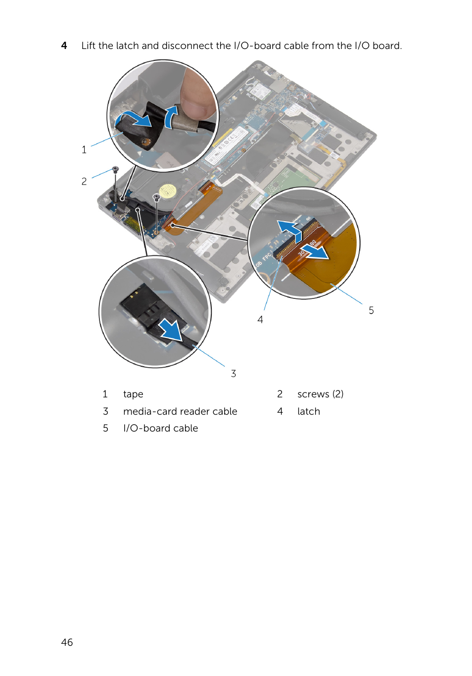 Dell XPS 13 (9343, Early 2015) User Manual | Page 46 / 86