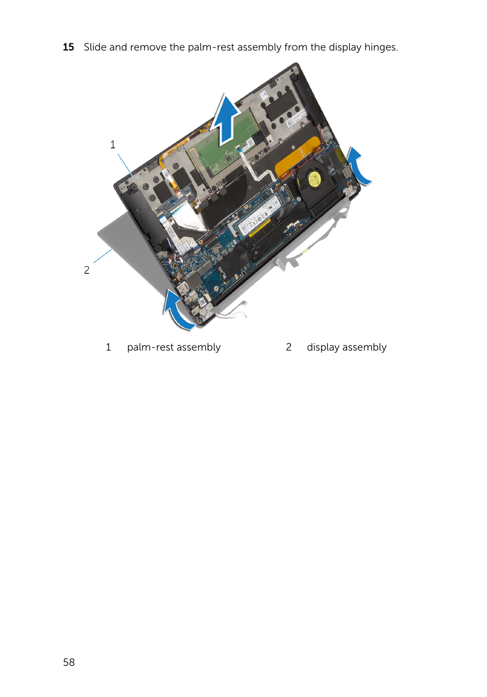 Dell XPS 13 (9343, Early 2015) User Manual | Page 58 / 86