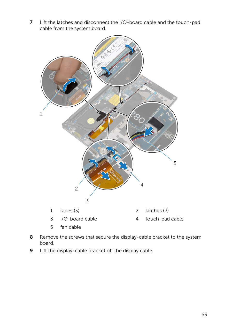 Dell XPS 13 (9343, Early 2015) User Manual | Page 63 / 86