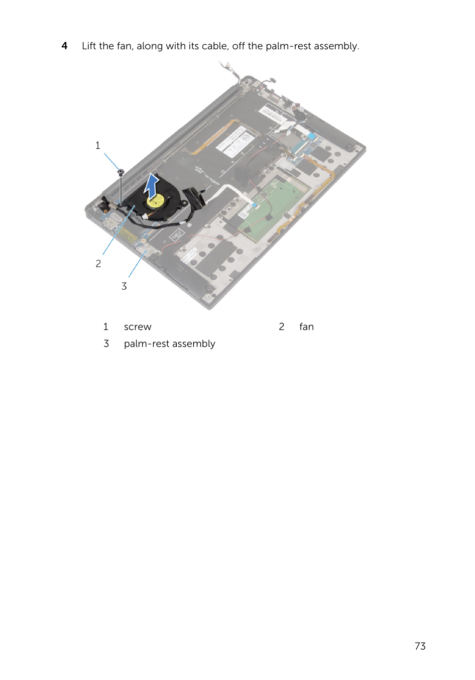 Dell XPS 13 (9343, Early 2015) User Manual | Page 73 / 86