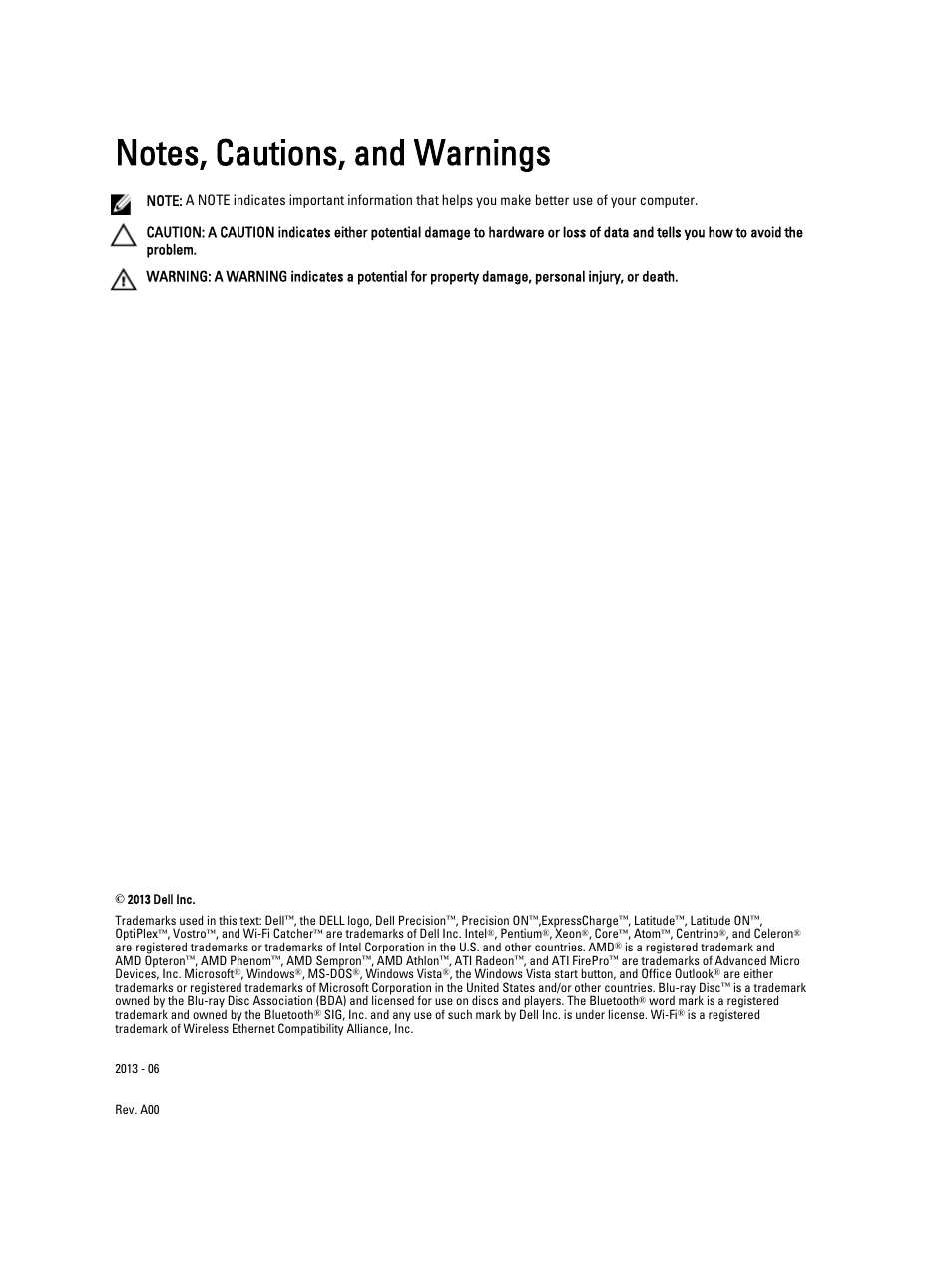 Dell OptiPlex 9020 (Mid 2013) User Manual | Page 2 / 61