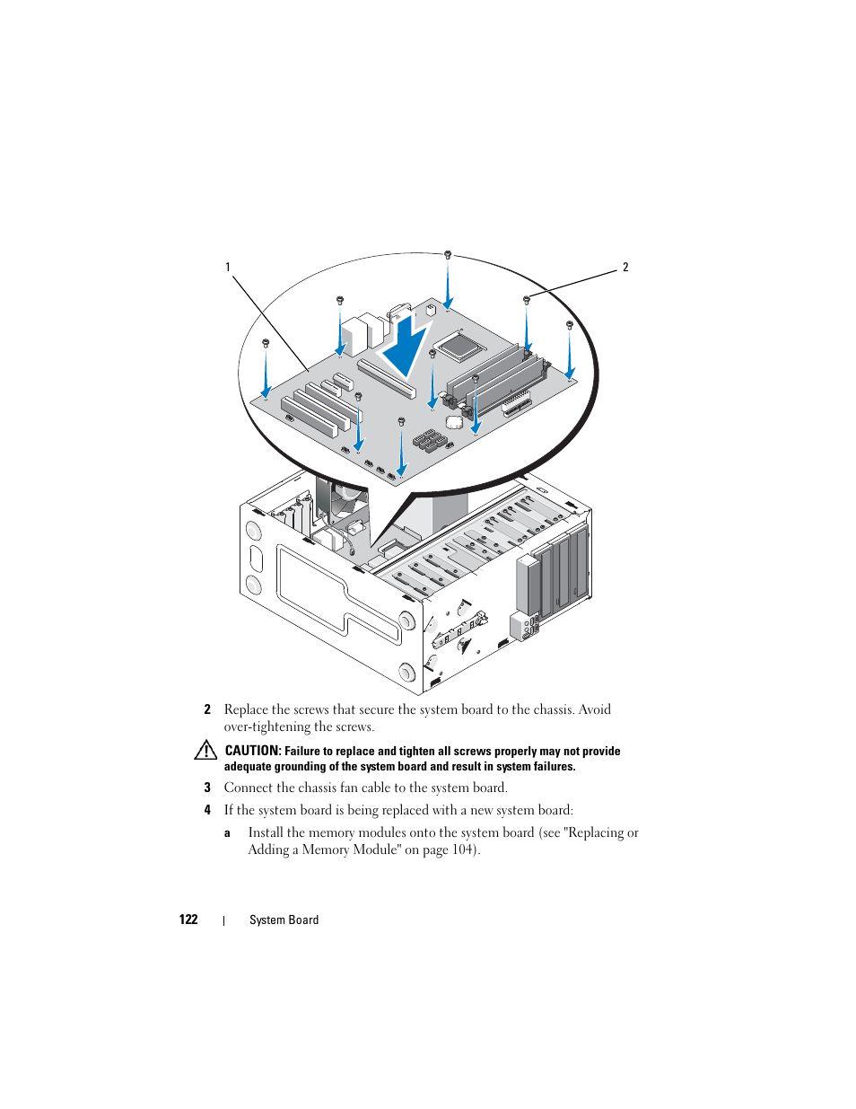 Dell Vostro 220 (Late 2008) User Manual | Page 122 / 138