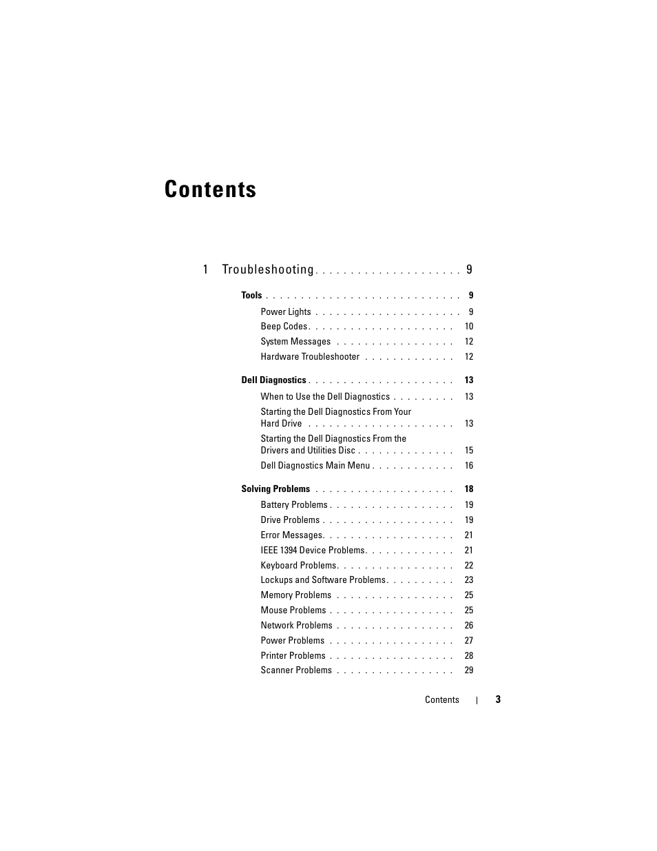 Dell Vostro 220 (Late 2008) User Manual | Page 3 / 138