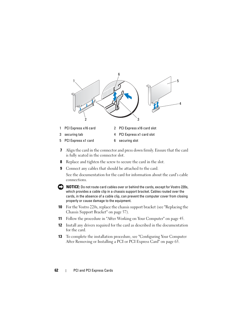 Dell Vostro 220 (Late 2008) User Manual | Page 62 / 138