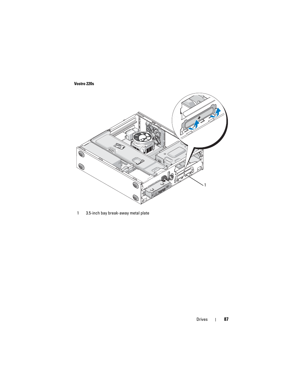 Dell Vostro 220 (Late 2008) User Manual | Page 87 / 138