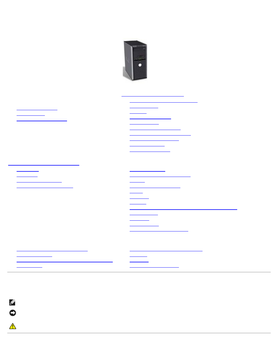 Dell optiplex gx280 systems user's guide, Mini-tower computer, Dell™ optiplex™ gx280 systems user's guide | Documentation for your computer, Advanced features, About your computer, Adding and removing parts, Computer and software problems, Additional information | Dell OptiPlex GX280 User Manual | Page 10 / 364