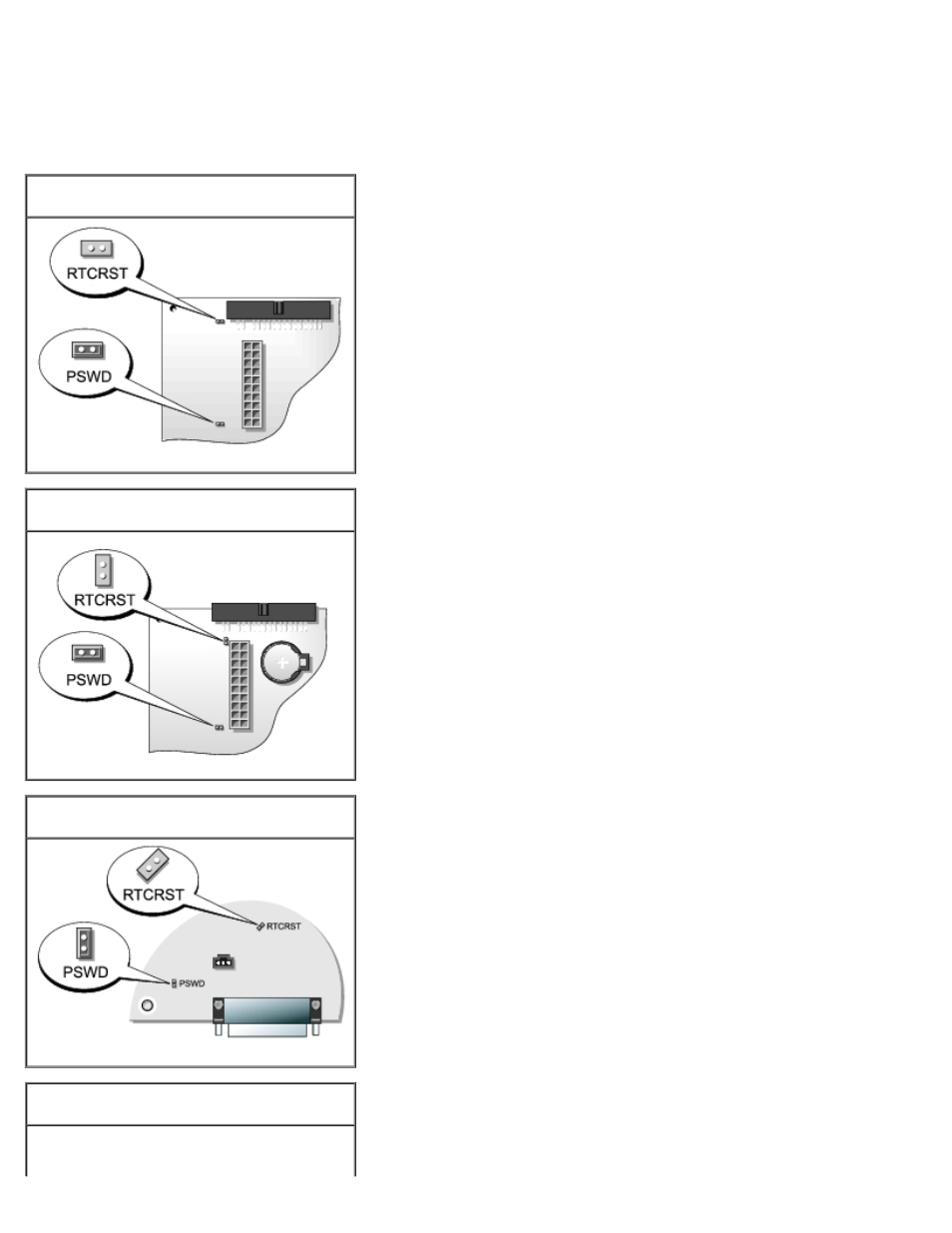 Jumper settings | Dell OptiPlex GX280 User Manual | Page 126 / 364