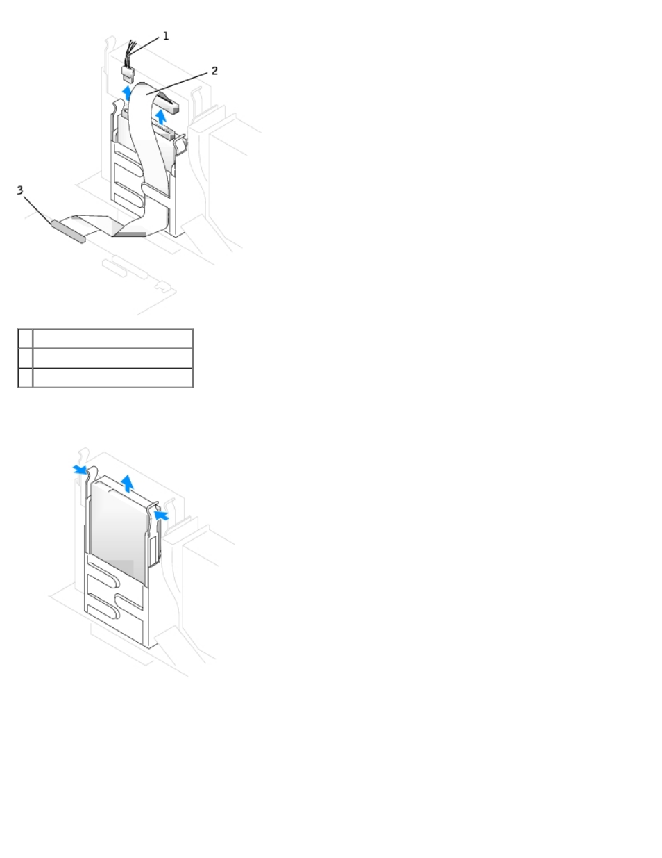 Installing a floppy drive | Dell OptiPlex GX280 User Manual | Page 213 / 364