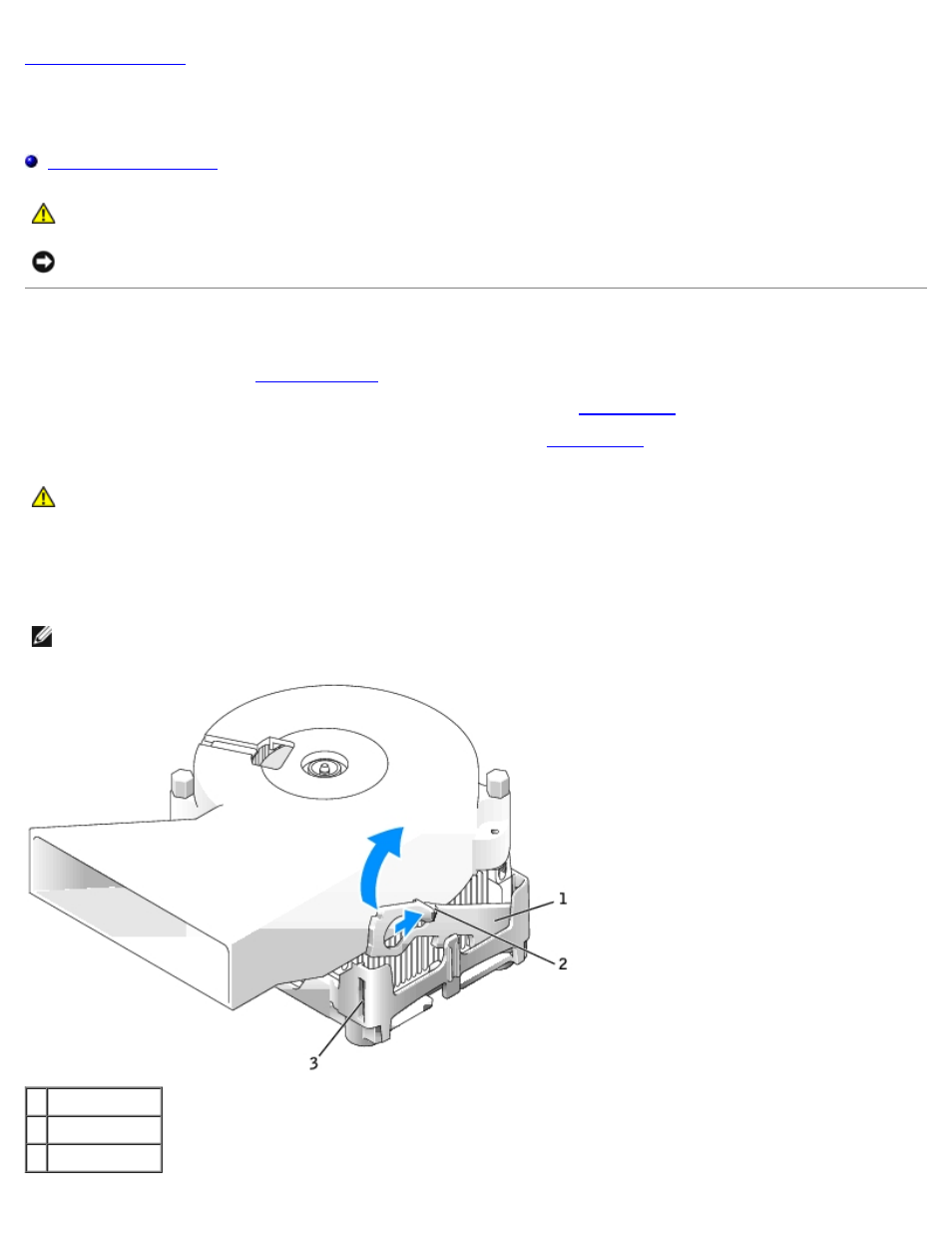 Processor, Replacing the processor | Dell OptiPlex GX280 User Manual | Page 236 / 364