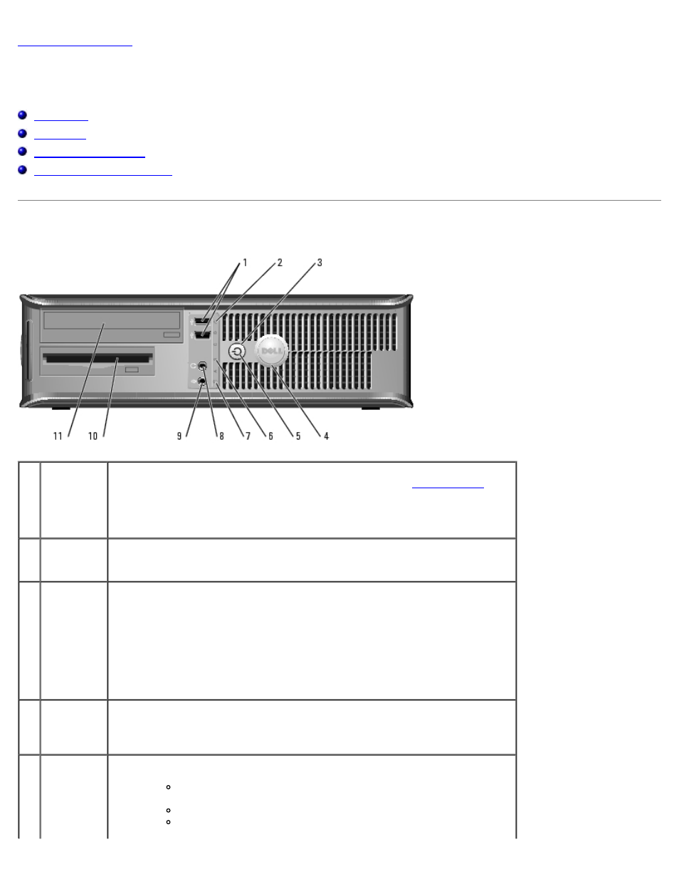 About your computer, Front view, Back view | Inside your computer, System board components, About your desktop computer | Dell OptiPlex GX280 User Manual | Page 242 / 364