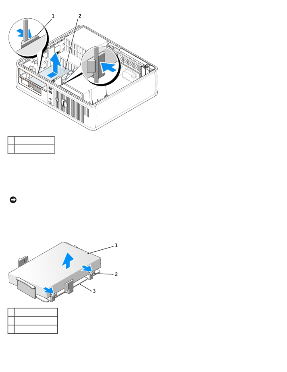 Installing a hard drive | Dell OptiPlex GX280 User Manual | Page 253 / 364