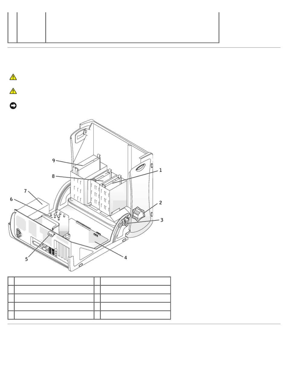Inside your computer, System board components | Dell OptiPlex GX280 User Manual | Page 283 / 364