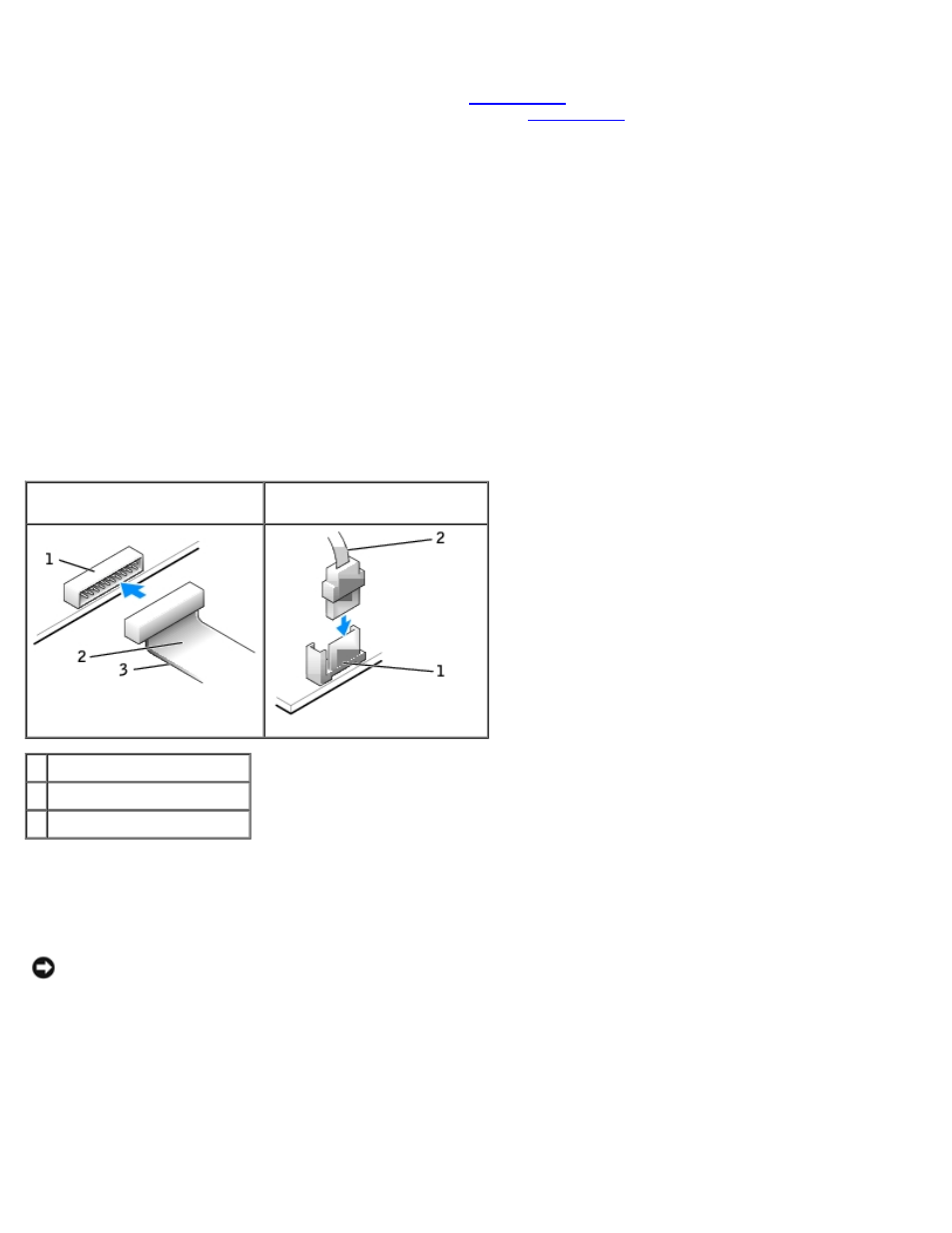 General installation guidelines, Ide drive addressing, Connecting drive cables | Dell OptiPlex GX280 User Manual | Page 291 / 364