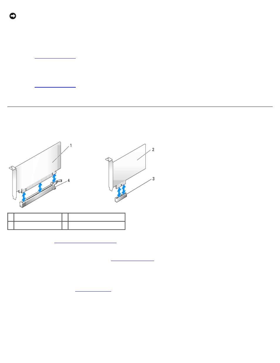 Pci express cards, Pci express x16 card, Pci express x1 card | Installing a pci express card | Dell OptiPlex GX280 User Manual | Page 352 / 364