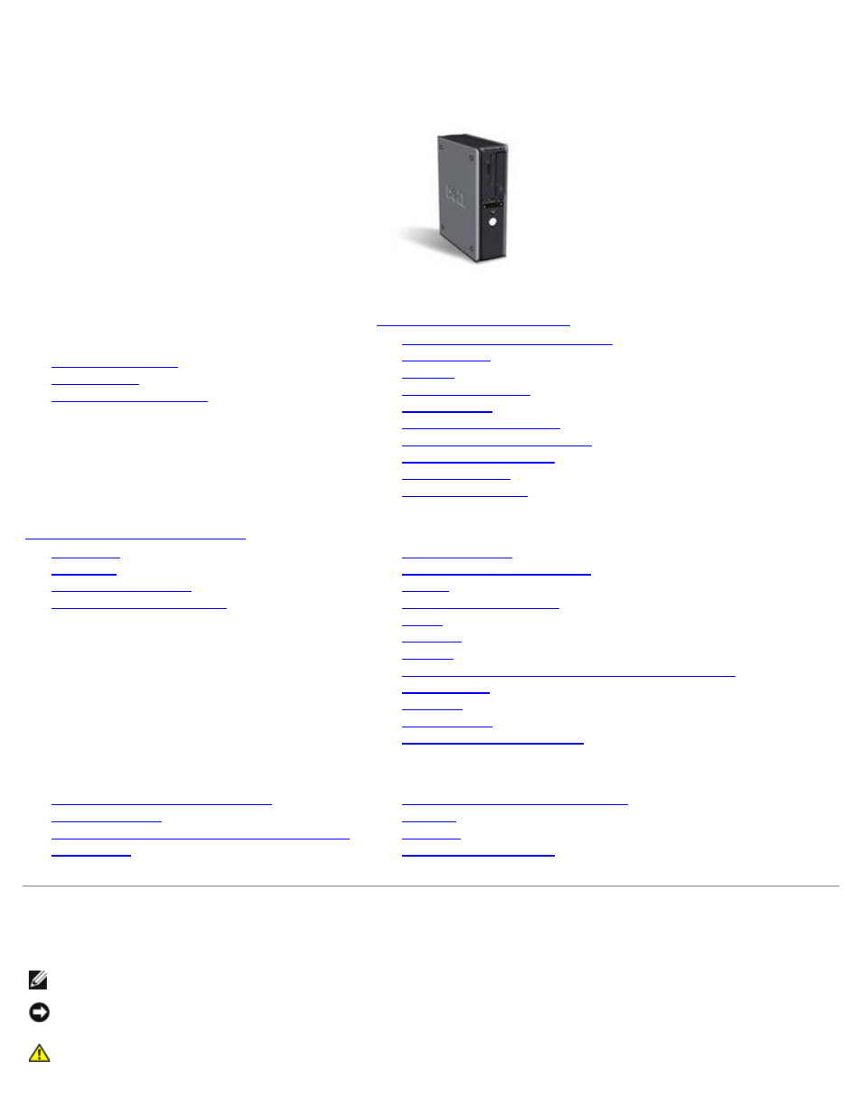 Dell optiplex gx280 systems user's guide, Desktop computer, Dell™ optiplex™ gx280 systems user's guide | Documentation for your computer, Advanced features, About your computer, Adding and removing parts, Computer and software problems, Additional information | Dell OptiPlex GX280 User Manual | Page 6 / 364