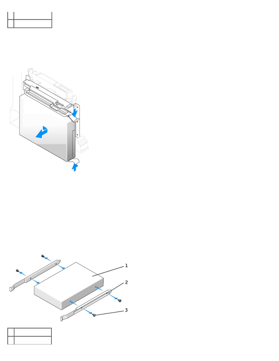 Installing a hard drive | Dell OptiPlex GX280 User Manual | Page 65 / 364