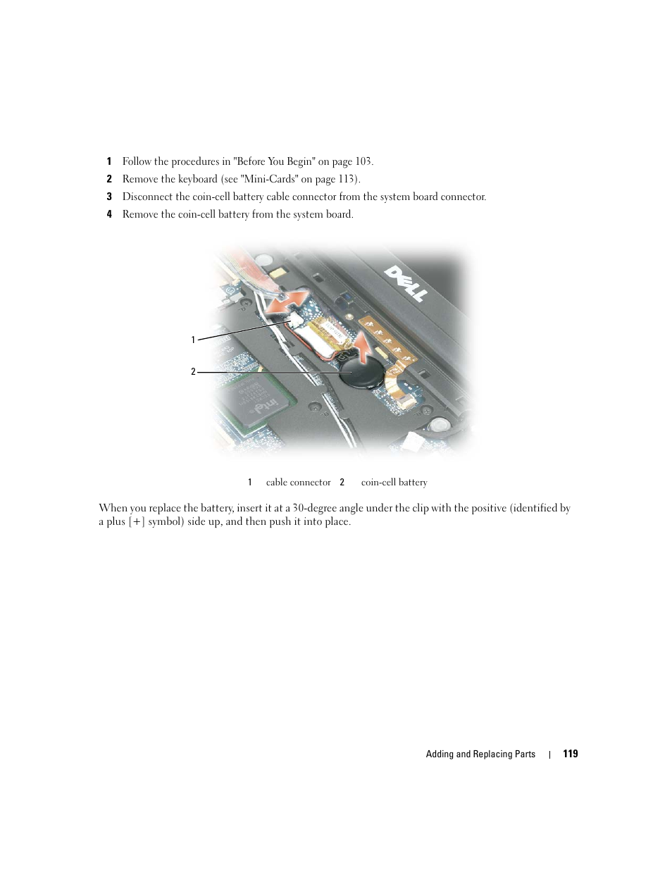 Dell Latitude D430 (Mid 2007) User Manual | Page 119 / 150