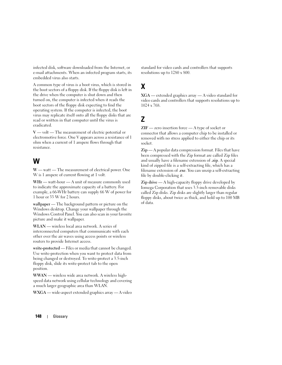 Dell Latitude D430 (Mid 2007) User Manual | Page 148 / 150