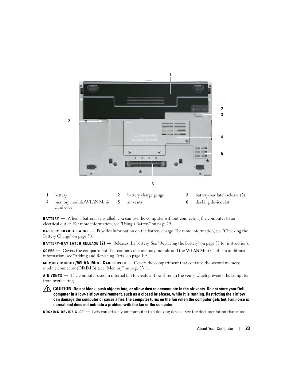 Dell Latitude D430 (Mid 2007) User Manual | Page 23 / 150