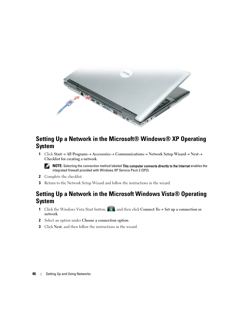 Dell Latitude D430 (Mid 2007) User Manual | Page 46 / 150