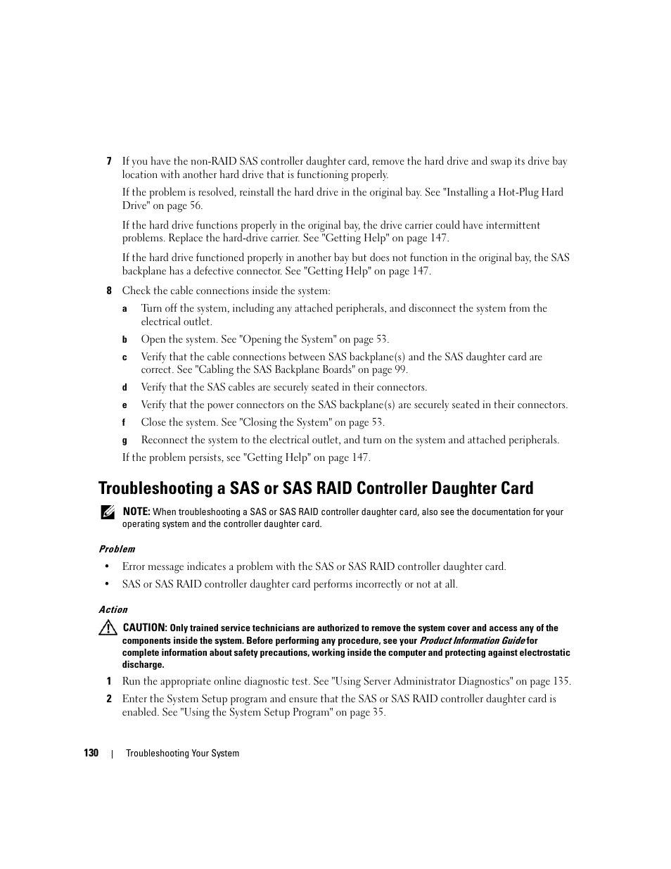 Drives, skip to step 8. f | Dell PowerEdge 2900 User Manual | Page 130 / 182