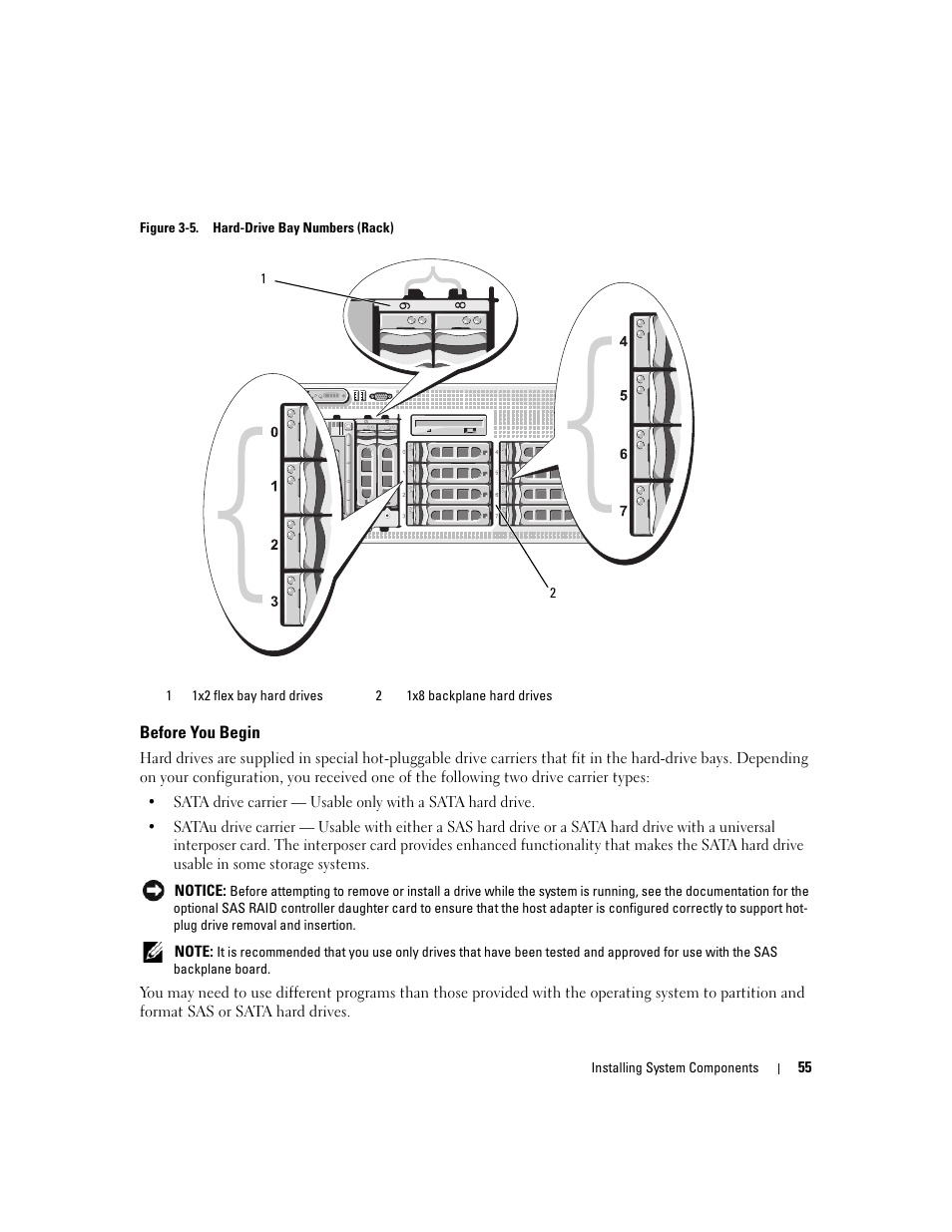 Before you begin | Dell PowerEdge 2900 User Manual | Page 55 / 182