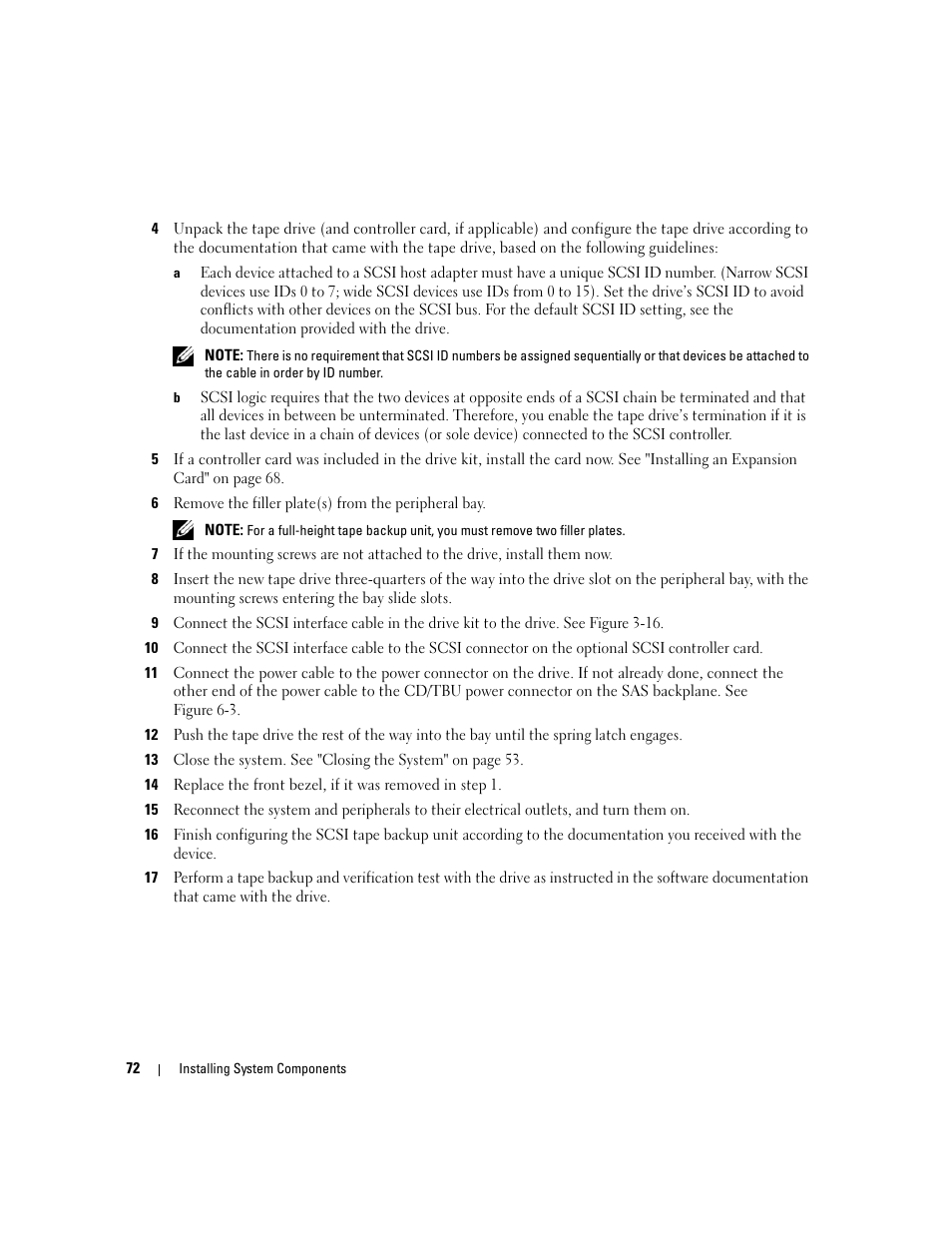 Dell PowerEdge 2900 User Manual | Page 72 / 182