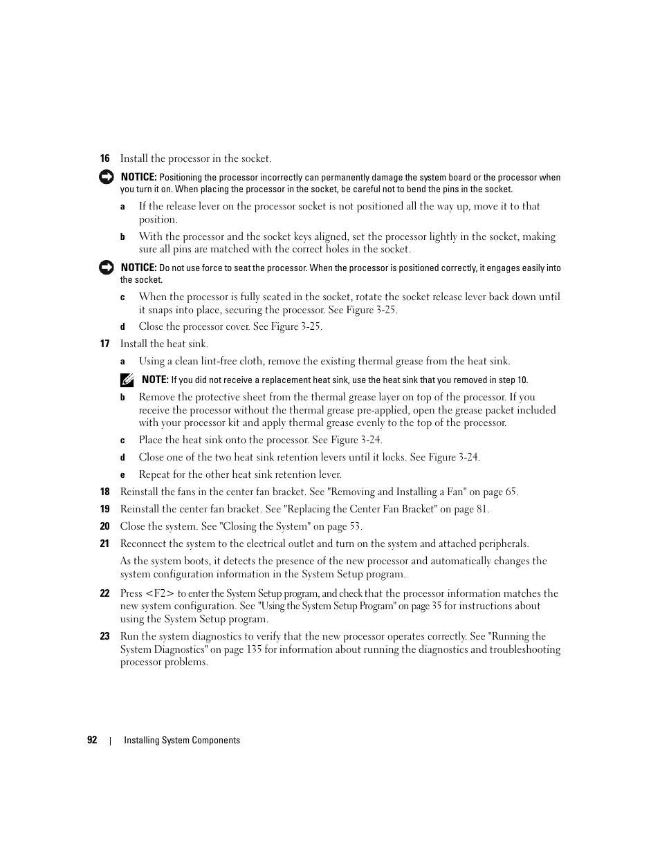 Dell PowerEdge 2900 User Manual | Page 92 / 182