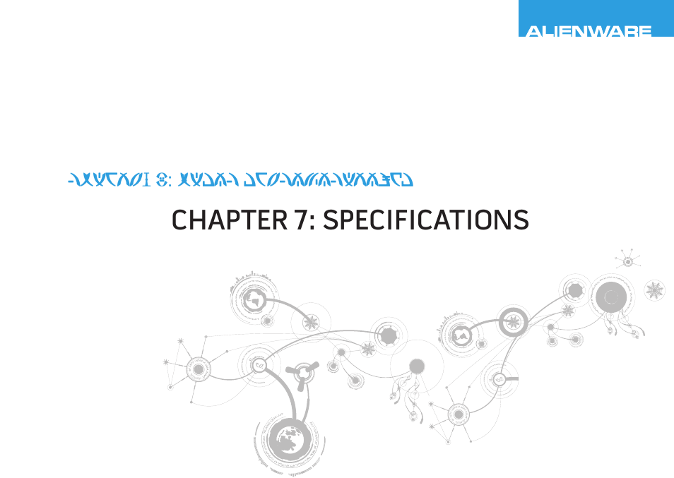 Chapter 7: specifications | Dell Alienware M14x (Early 2011) User Manual | Page 101 / 122