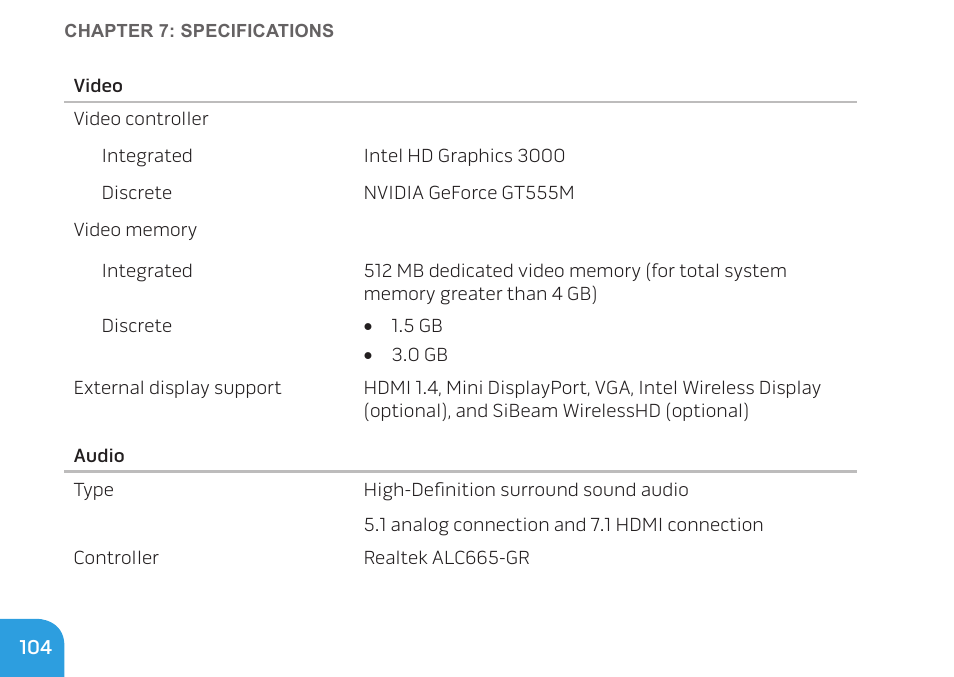 Dell Alienware M14x (Early 2011) User Manual | Page 106 / 122