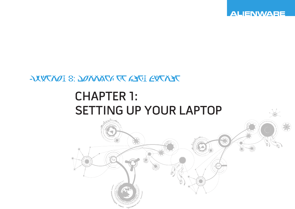 Chapter 1: setting up your laptop | Dell Alienware M14x (Early 2011) User Manual | Page 11 / 122